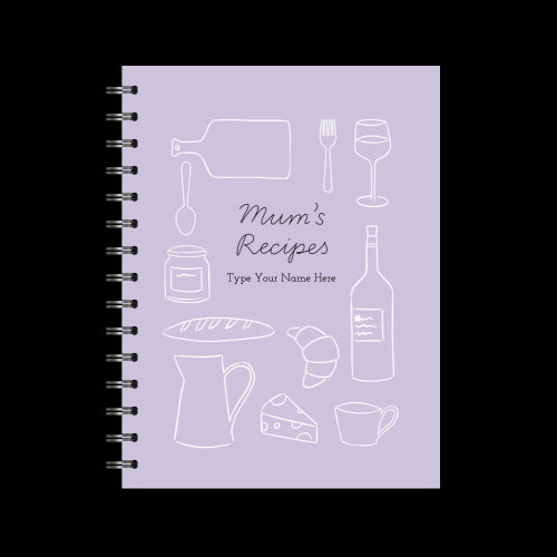 A5 Spiral Recipe Journal - Mum&