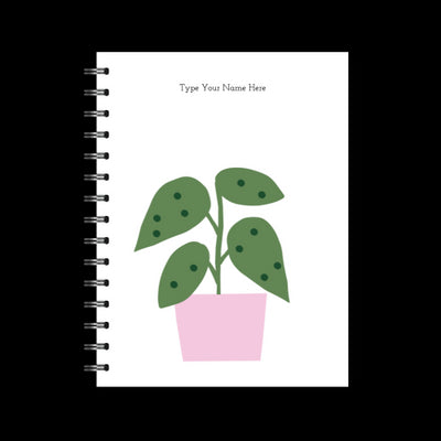 A5 Spiral Journal - Plants - Ficus