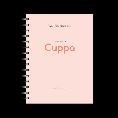 A5 Spiral Journal - Cuppa - Blush