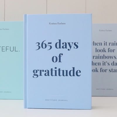 A5 Journal - 365 Days of Gratitude - Blue