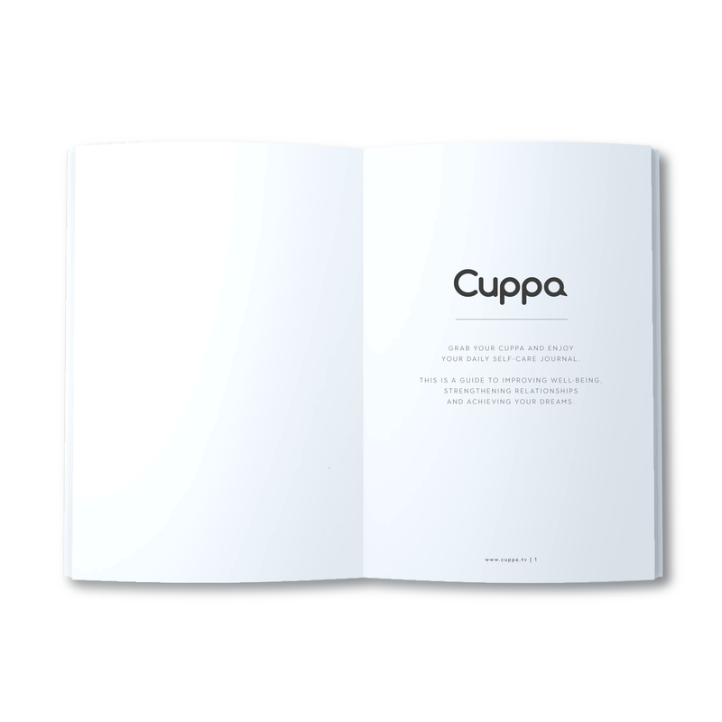 A5 Journal - Cuppa - Purple
