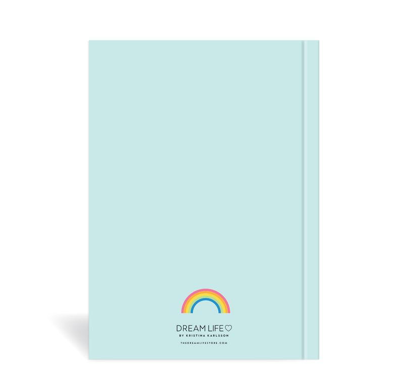 A5 Journal - Gratitude - Rainbows - Mint