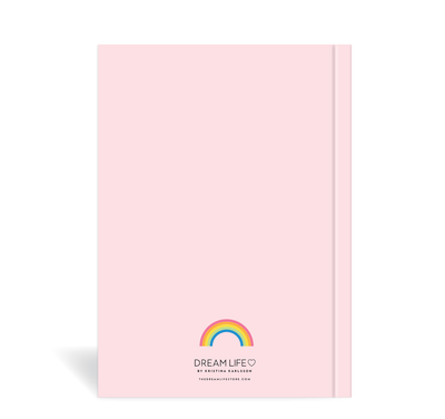 A5 Journal - Gratitude - Rainbows -Pink