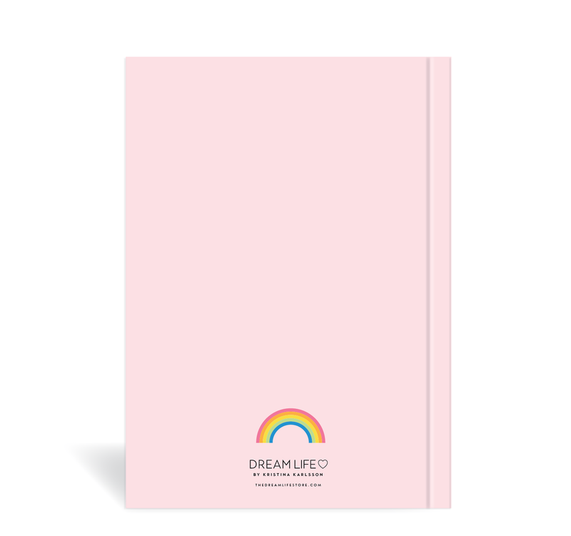 A5 Journal - Gratitude - Rainbows -Pink