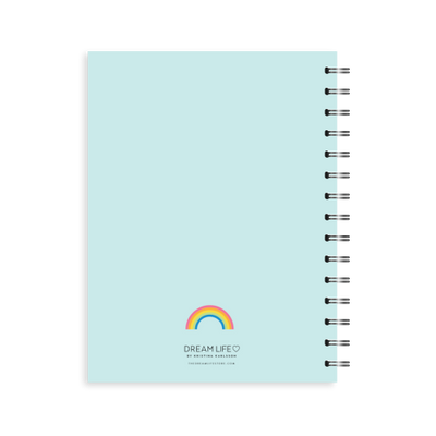 A5 Spiral 2023 Weekly Spread Diary - Rainbow