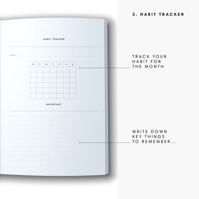 A5 23/24 Mid-Year Diary - Flowers - Mustard