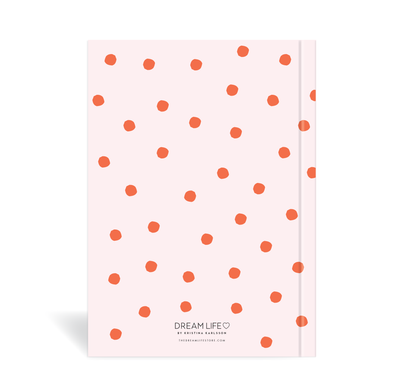 A5 Journal - Self-care - Dots - Pink