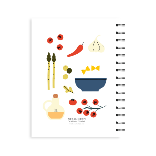 A5 Spiral Recipe Journal - Good Food