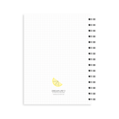 A5 Spiral Recipe Journal -Lemons