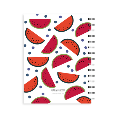 A5 Spiral Recipe Journal - Watermelon