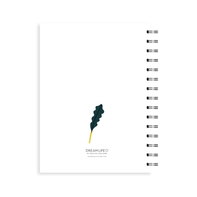 A5 Spiral Recipe Journal - Kale