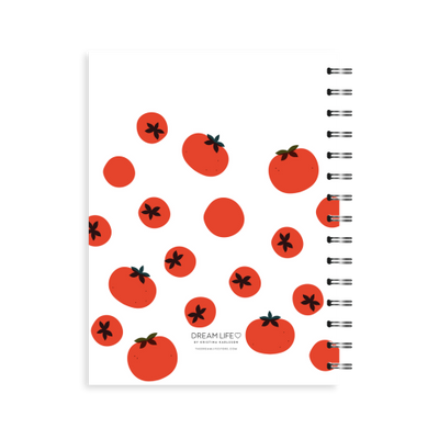 A5 Spiral Recipe Journal - Tomato