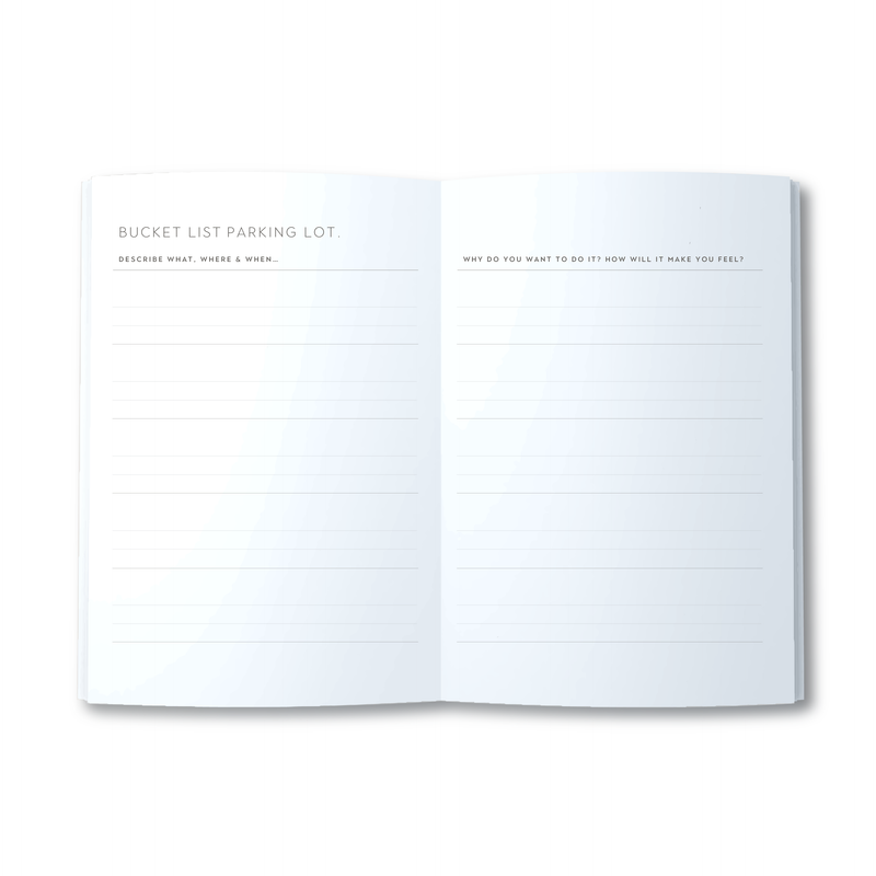 A5 Journal - Bucket List - Green