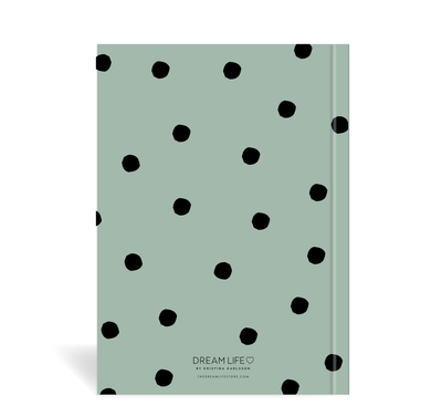 A5 Journal - Dots - Sage