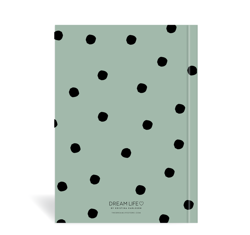A5 Journal - Dots - Sage