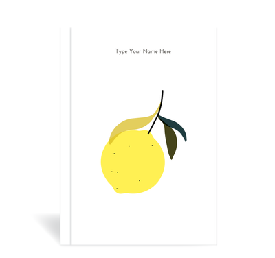 A5 Journal - Lemon