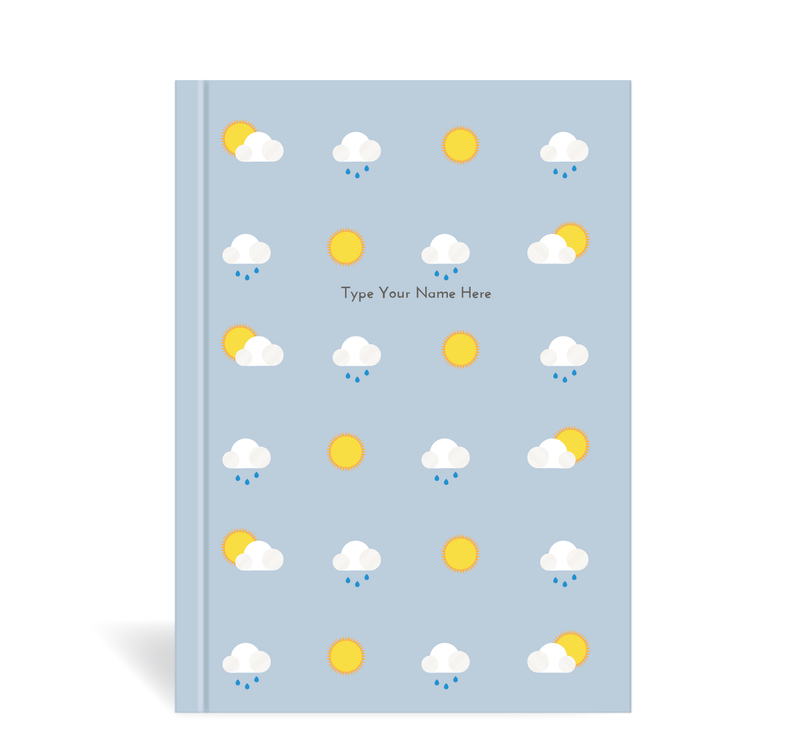 A5 Journal  - Clouds