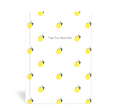 A5 Journal - Lemons