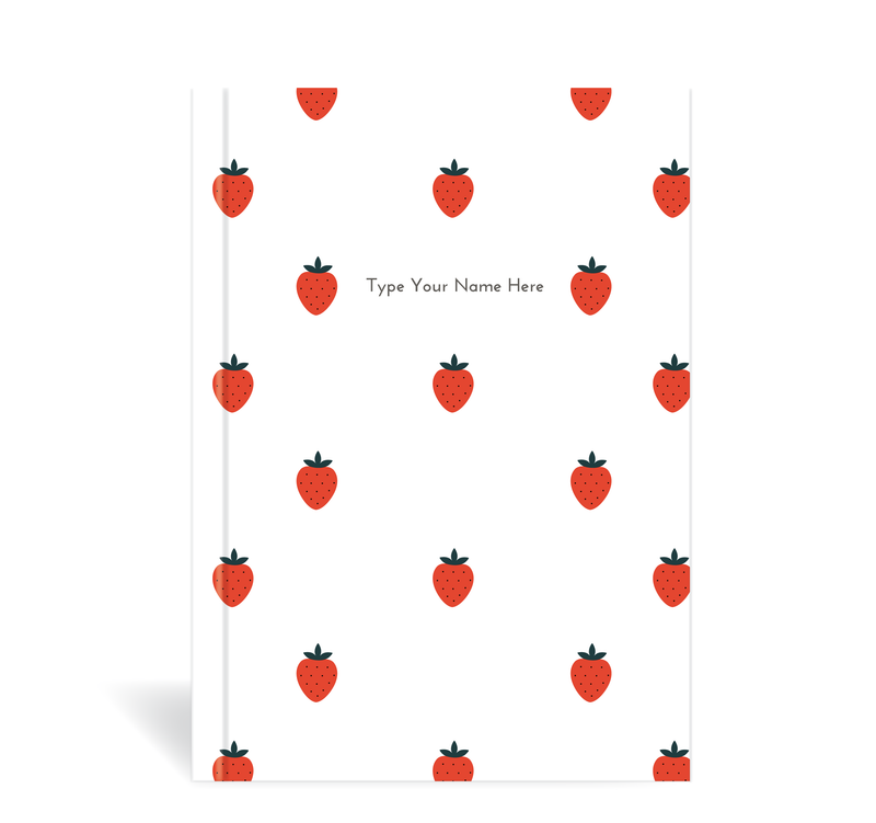 A5 Journal - Strawberries