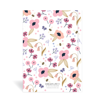 A5 Journal - Spring - Pink