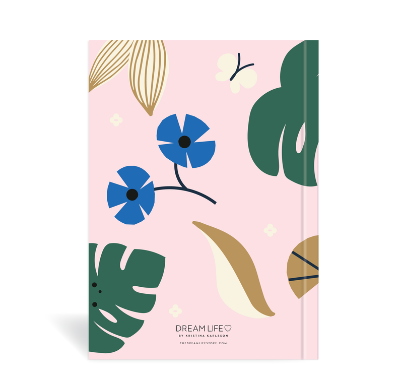 A5 Journal - Tropical - Pink
