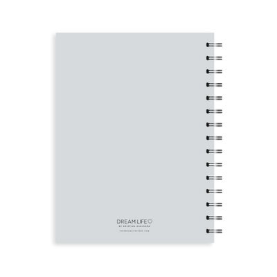 A5 Spiral Journal - My Future Self - Grey