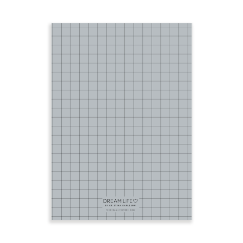 A5 Planner Undated - Grey