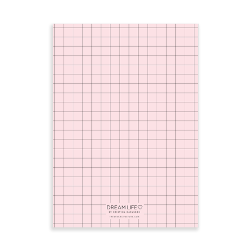 A5 Planner Undated - Pink