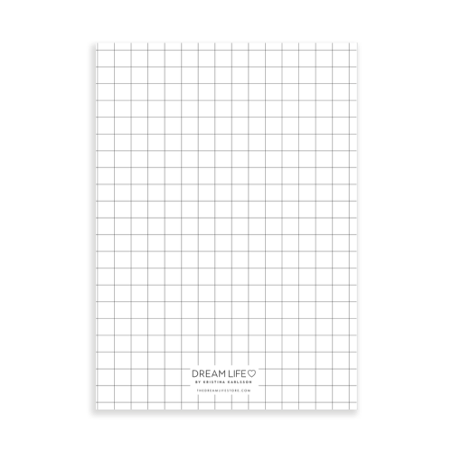 A5 Planner Undated - White