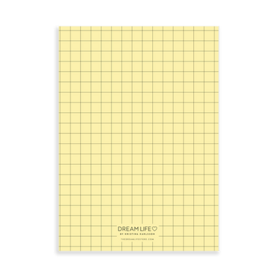 A5 Planner Undated - Yellow
