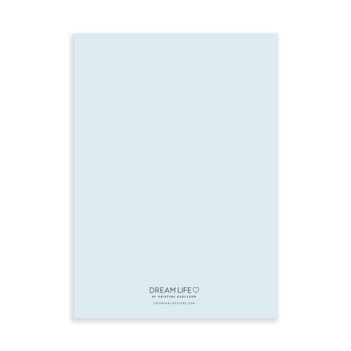 A5 Planner Undated - Plan it out - Blue