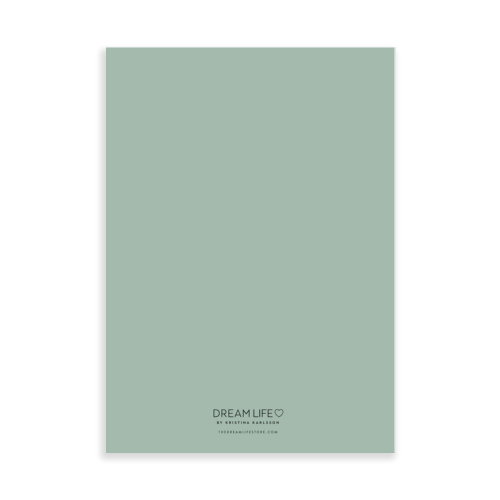 A5 Planner  Undated - Plan it out - Sage