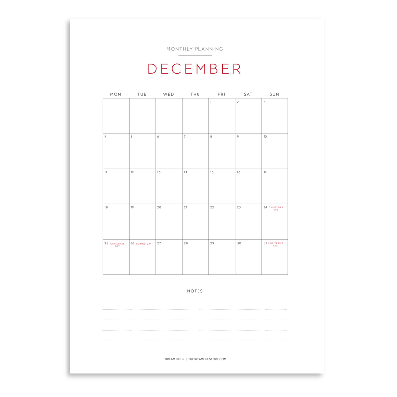 2023 Christmas Planner - Digital Download