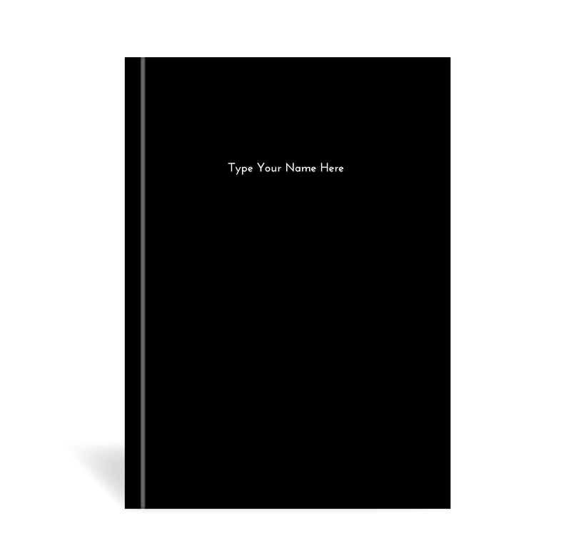 A5 Journal - Black