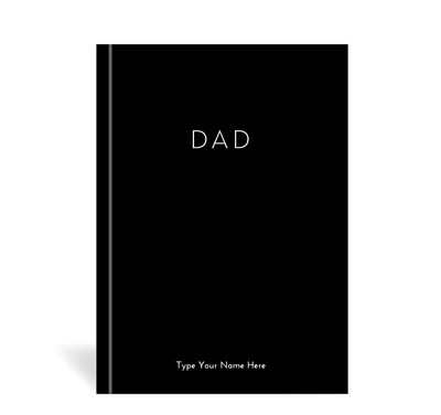 A5 Journal - Dad - Black