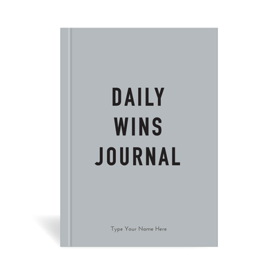 A5 Journal - Daily Wins - Grey