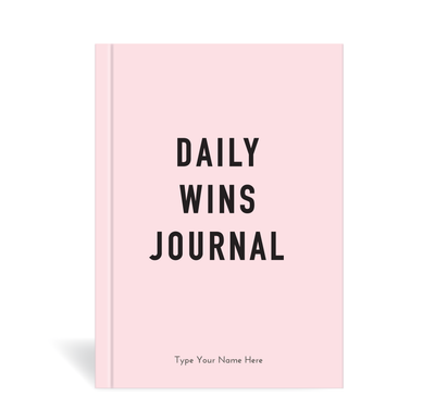 A5 Journal - Daily Wins - Pink