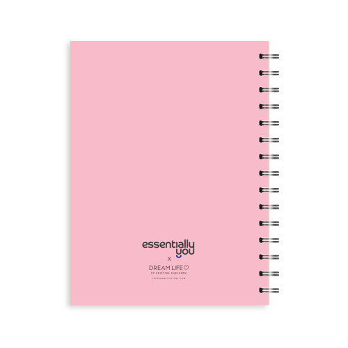 A5 Spiral Journal - Essentially You - Hot Pink