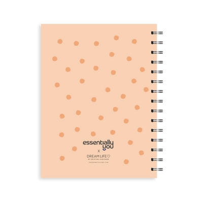 A5 Spiral Journal - Essentially You - Peach