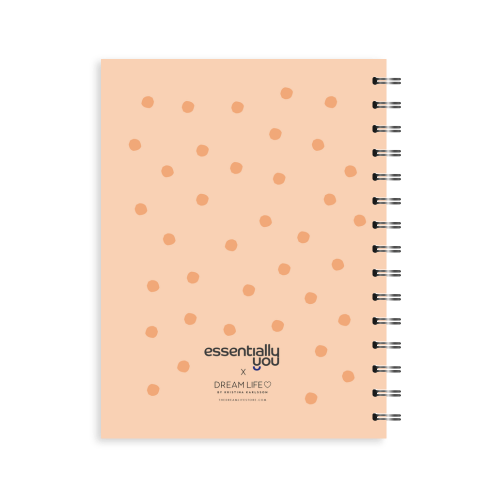 A5 Spiral Journal - Essentially You - Peach