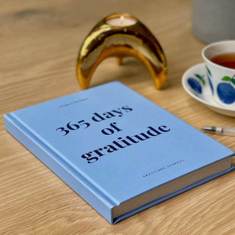 A5 Journal - 365 Days of Gratitude - Blue