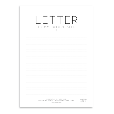 LETTER TO MY FUTURE SELF Downloadable PDF