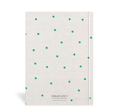 A5 Journal - Linen Look - Green