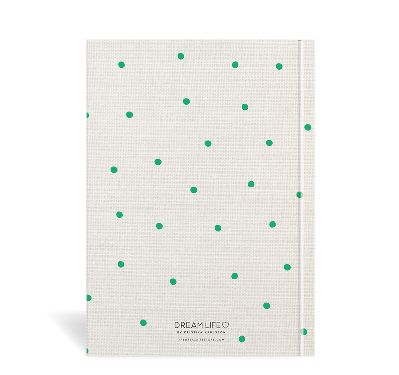 A5 Journal - Linen Look - Green