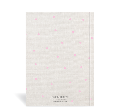 A5 Journal - Linen Look - Pink