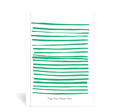 A5 Journal - Lines - Green