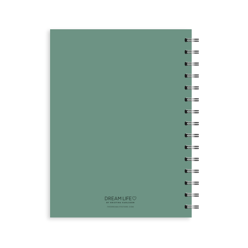 A5 Spiral 23/24 Mid-Year Diary - Sage