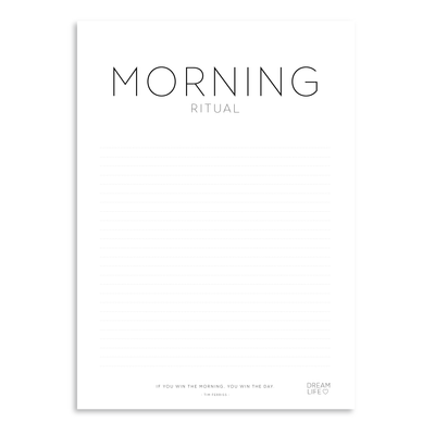 MORNING & EVENING RITUALS Downloadable PDF
