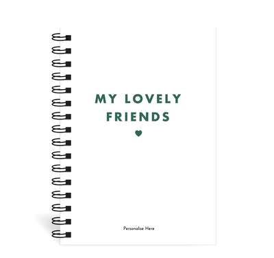 A5 Spiral Journal - My Friends For Grown Ups