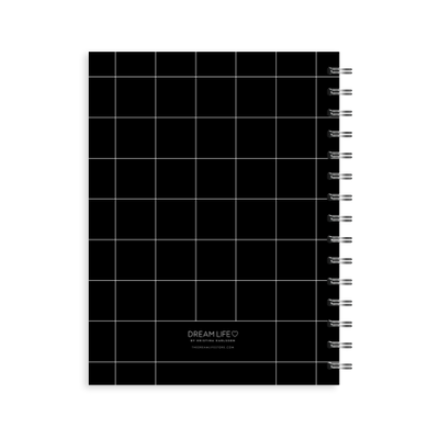 A5 Spiral Journal - Plan Your Year - Black